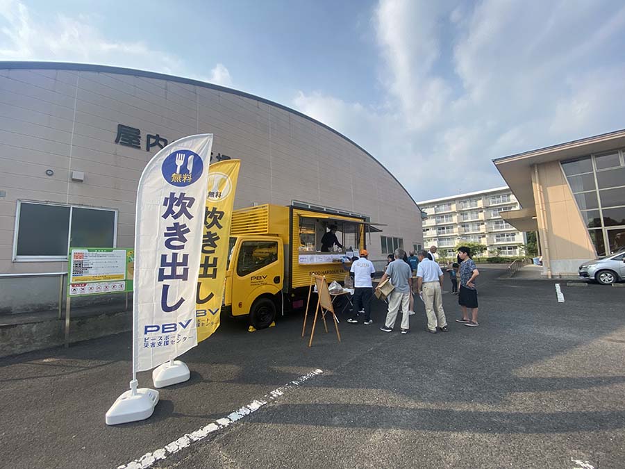 Food Harbour Project 移動式キッチンカーによる炊き出し支援